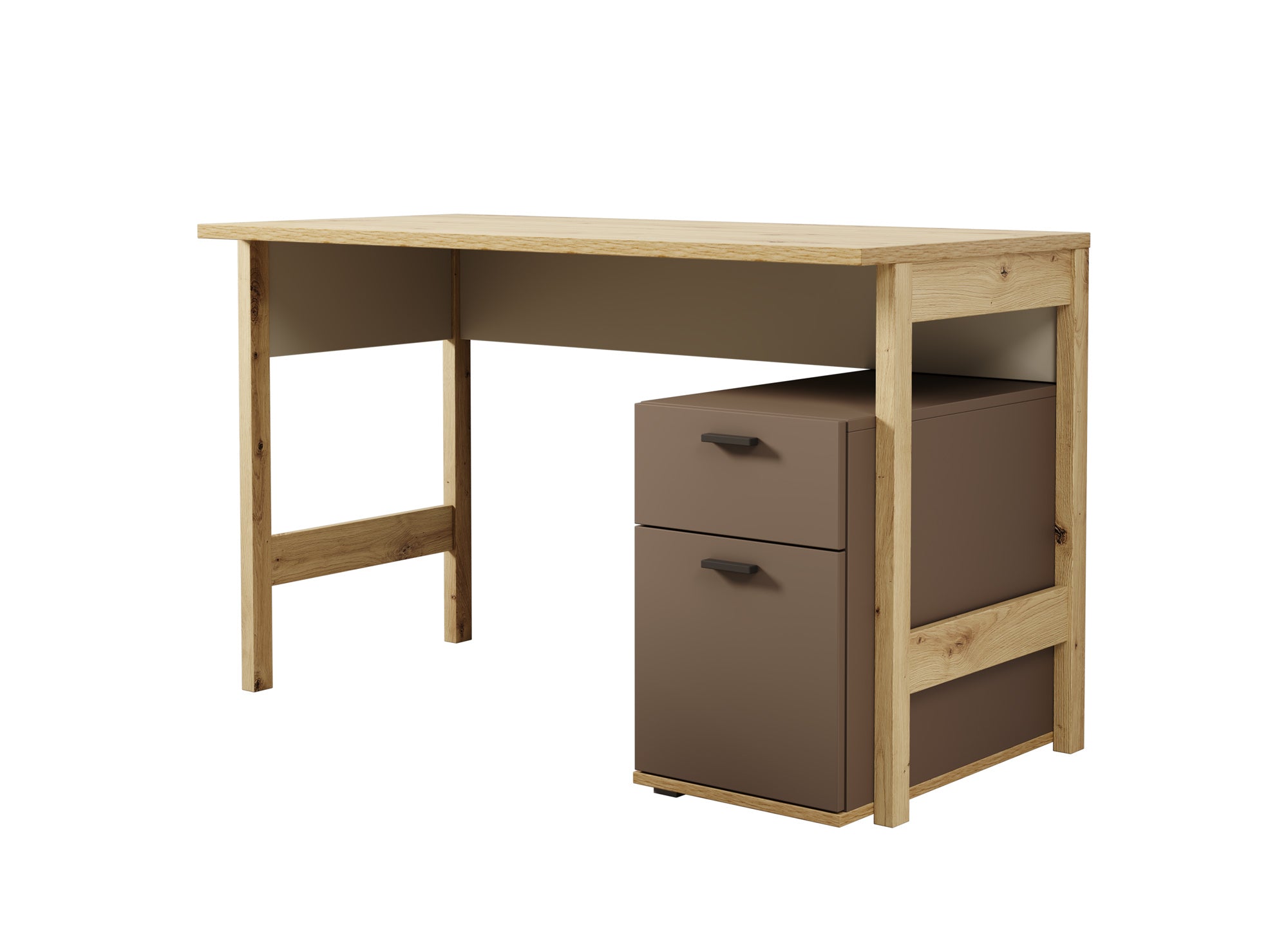 Livingston - Bureau - Eiken - 125x60 cm