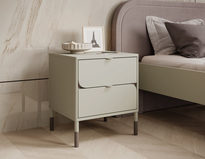 Hill - Nachtkastje - Beige