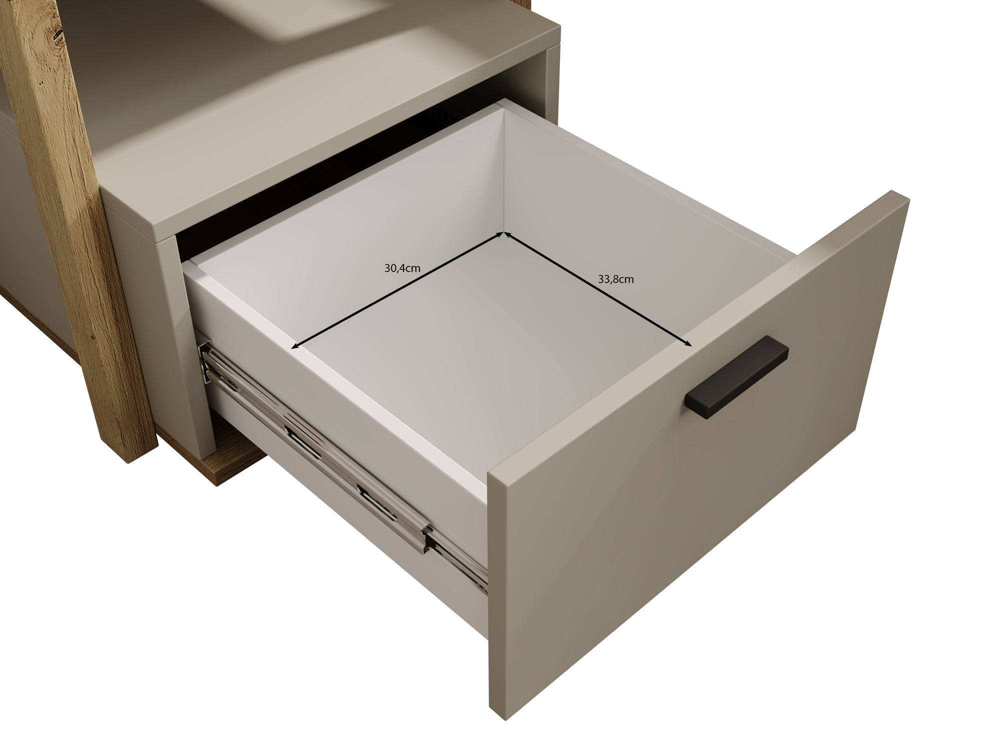 Livingston - Nachtkastje - Beige