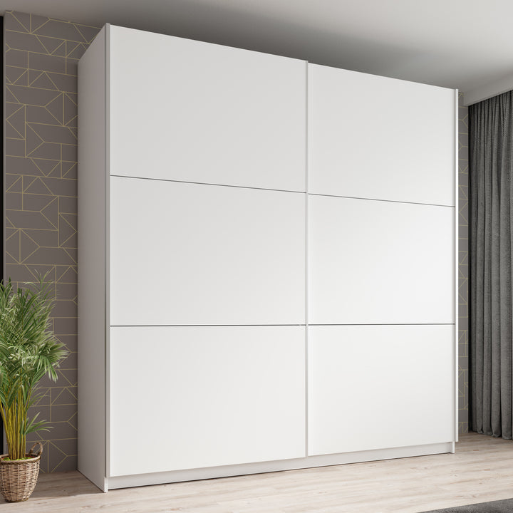 Azrael - Kledingkast met schuifdeuren - Wit