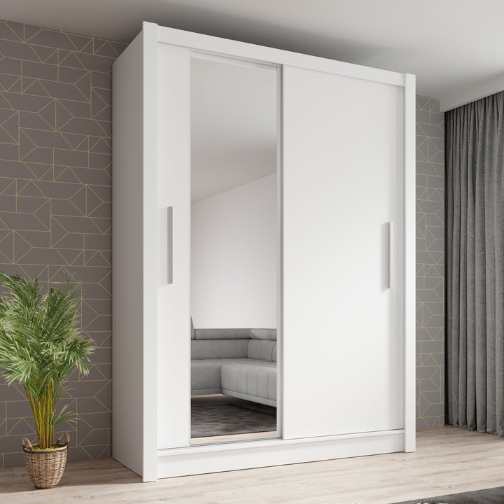 Bazarre - Kledingkast met schuifdeuren - Wit