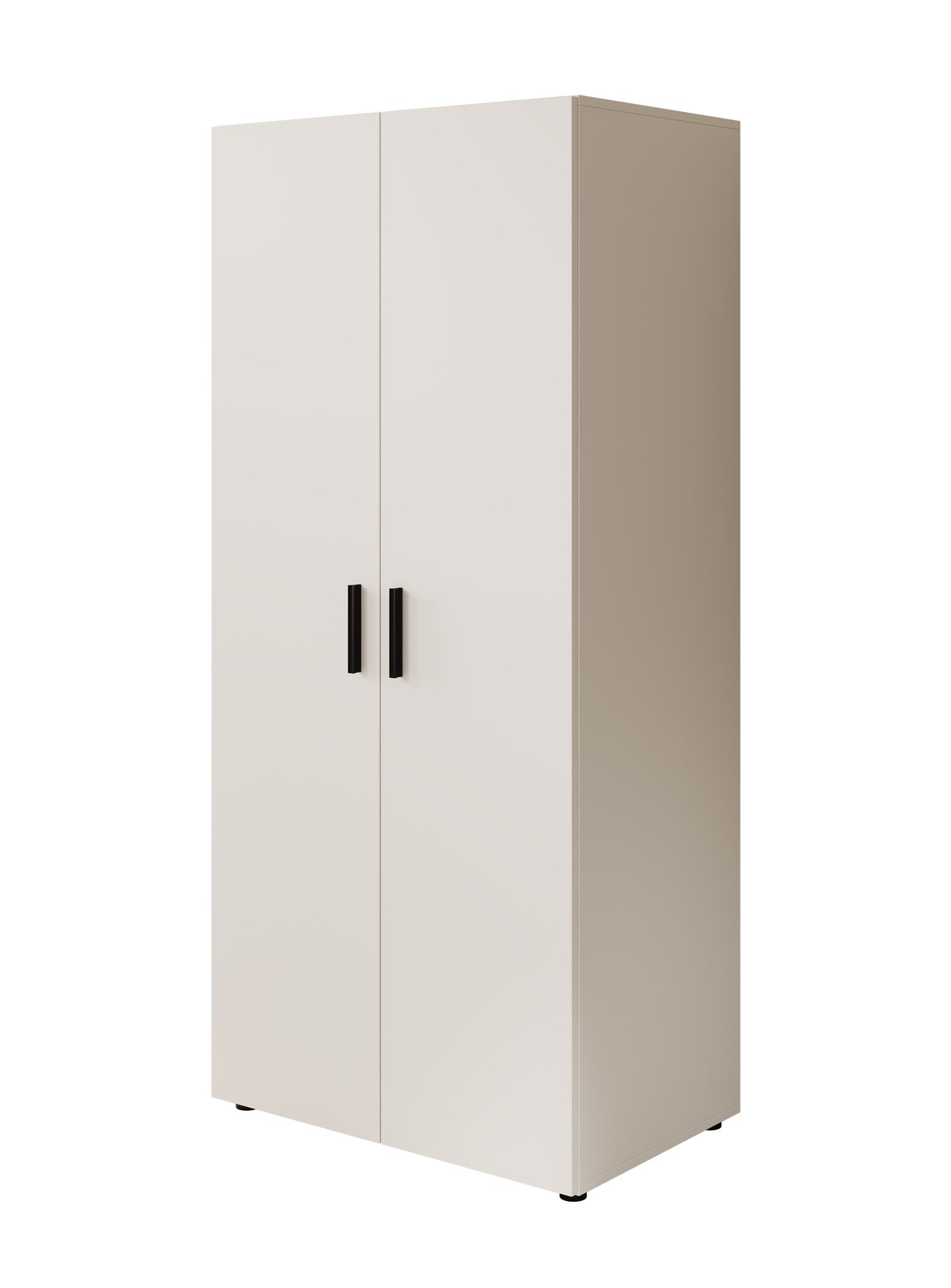 Bellini - Kledingkast 2-deurs - Wit - 80x51x177 cm