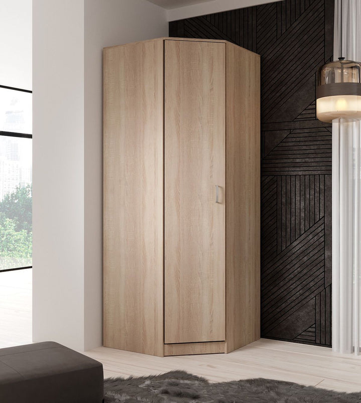 Heaven 2 - Kledingkast 2-deurs - Eiken - 80x50x205 cm
