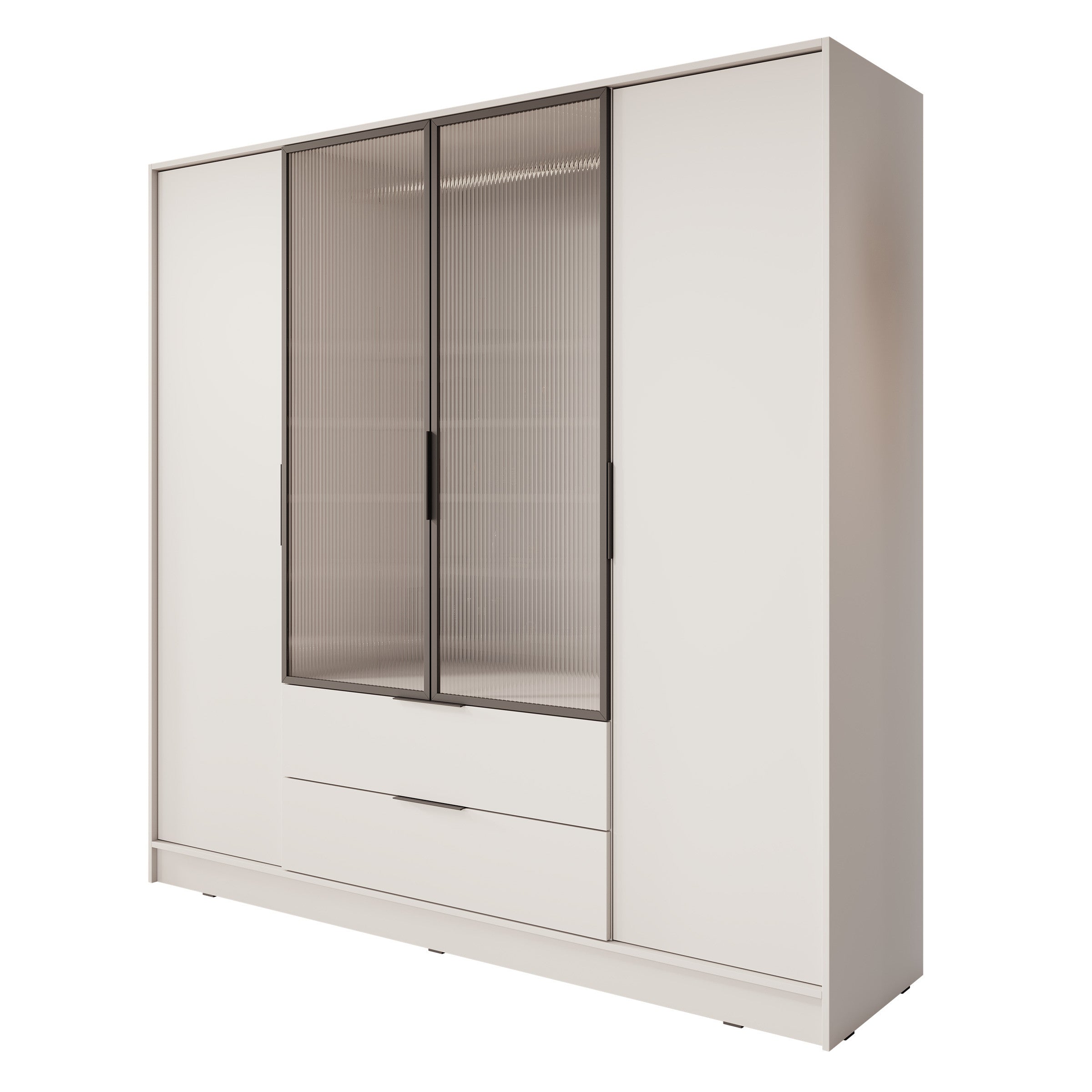 Knox - Kledingkast 4-deurs - Beige