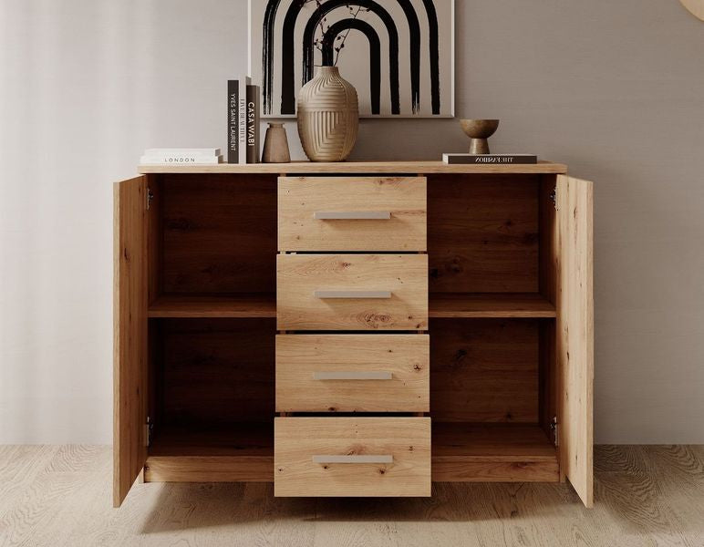 Ladekast Blake - Eiken - 120 cm