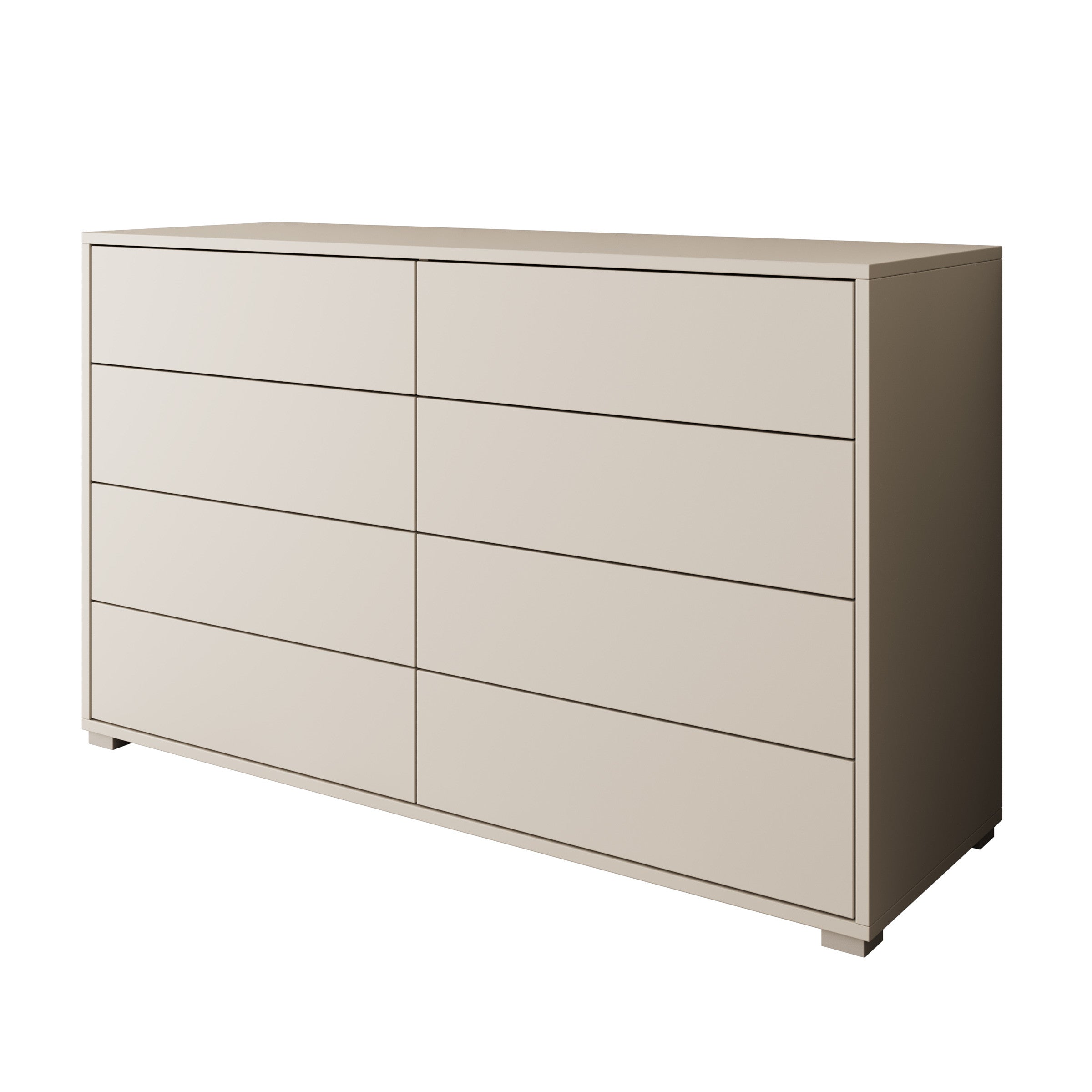 Gideon - Ladekast 8 lades - Beige - 120x41x93 cm