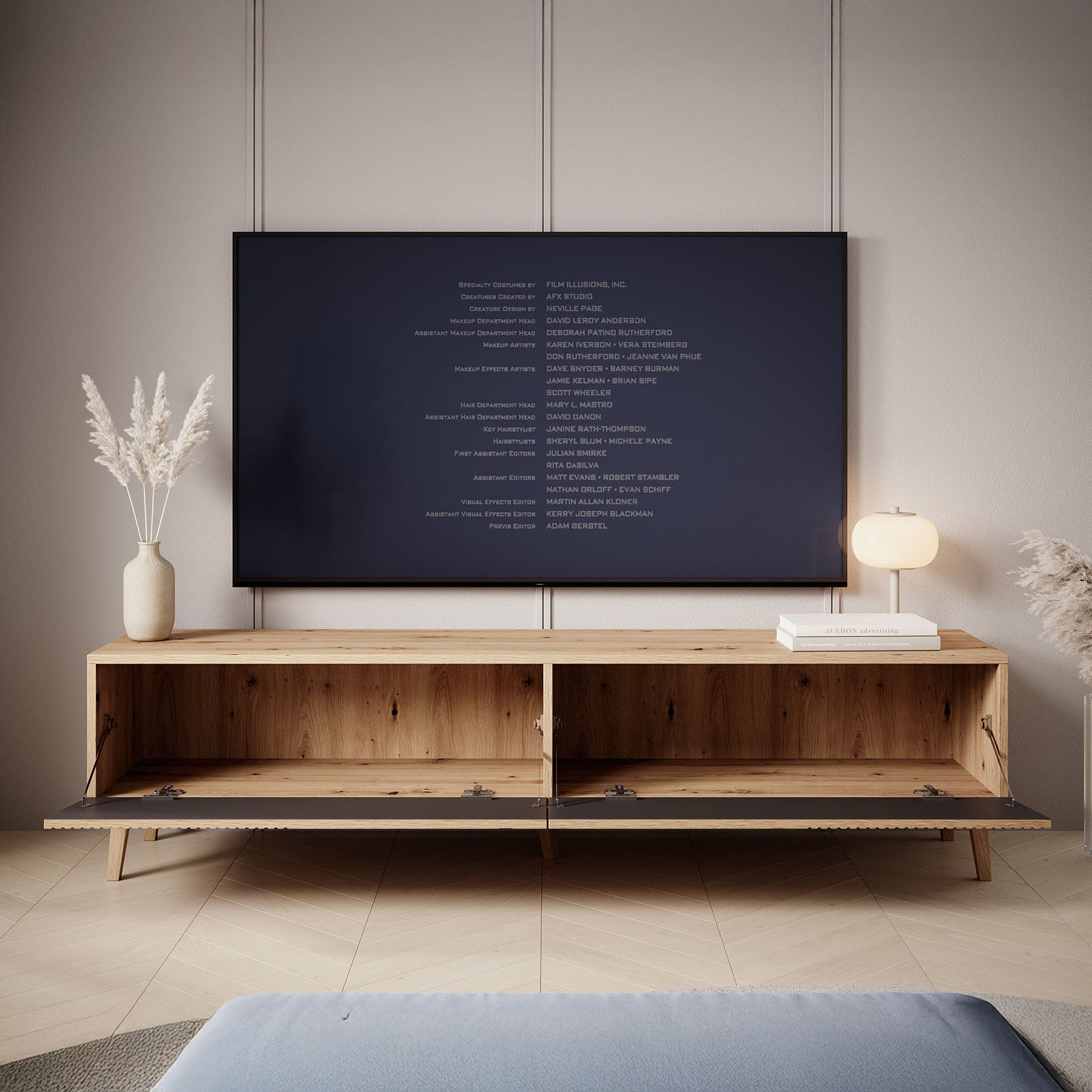 Bali - TV-Meubel - Eiken  - 180x40x45 cm