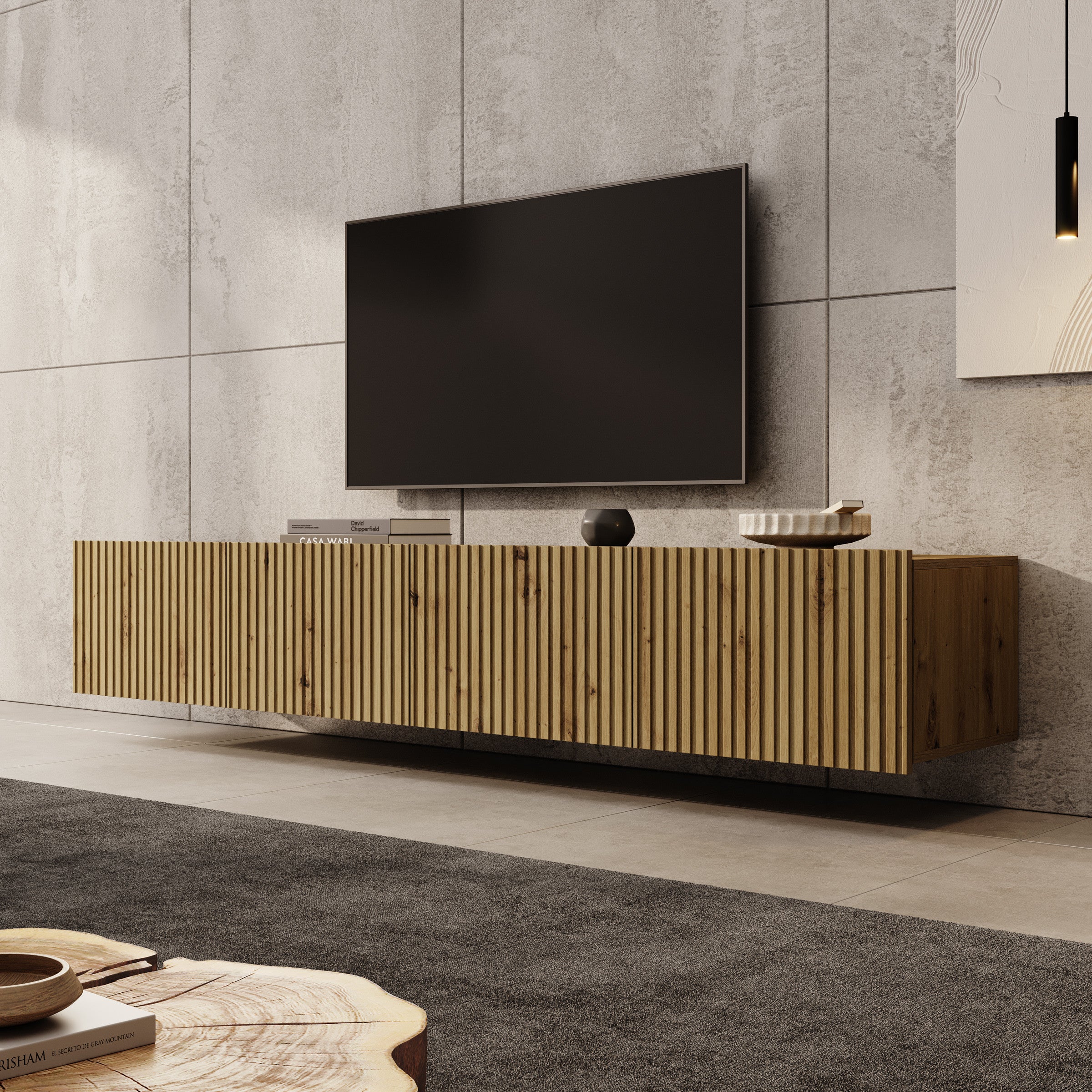 Kenderes - TV-Meubel - Eiken