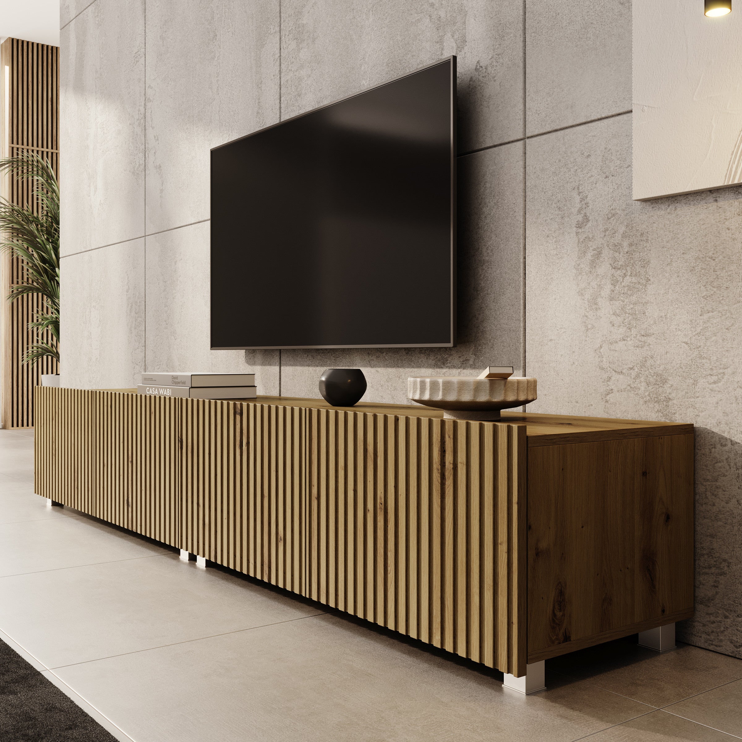 Kenderes - TV-Meubel - Eiken