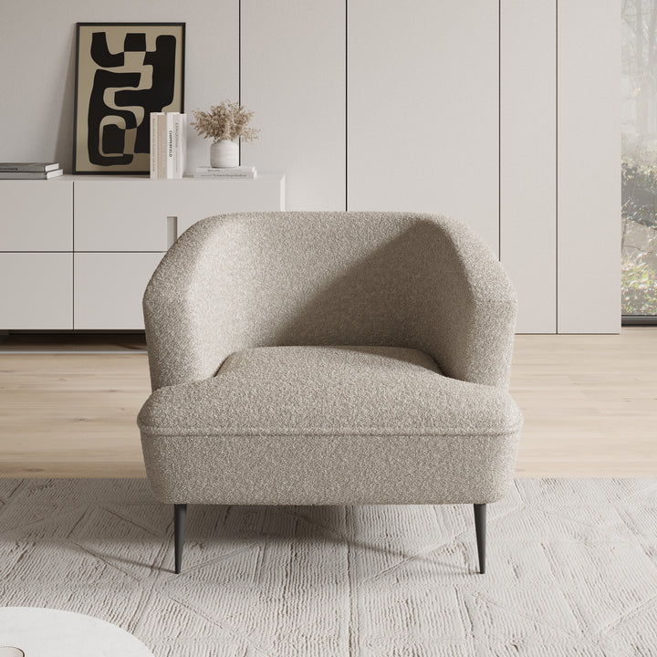 Caracas - Fauteuil - Teddystof beige