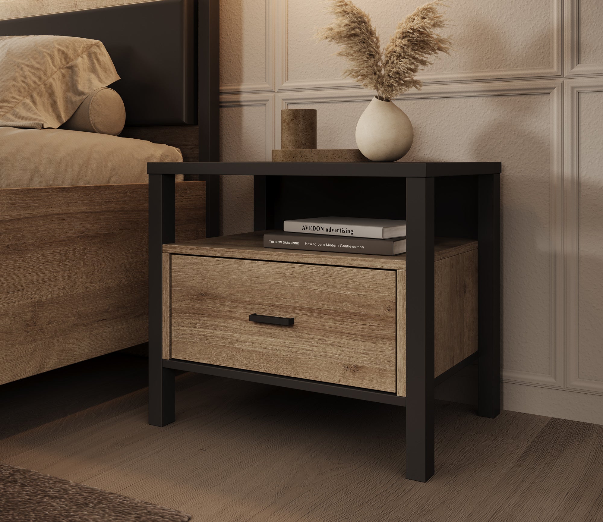 Honduras - Nachtkastje - Eiken