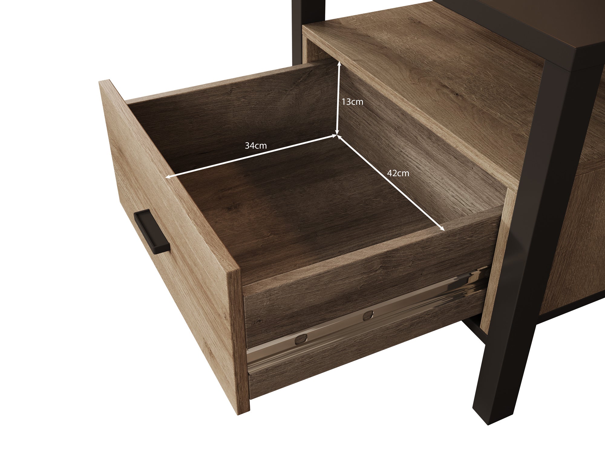 Honduras - Nachtkastje - Eiken