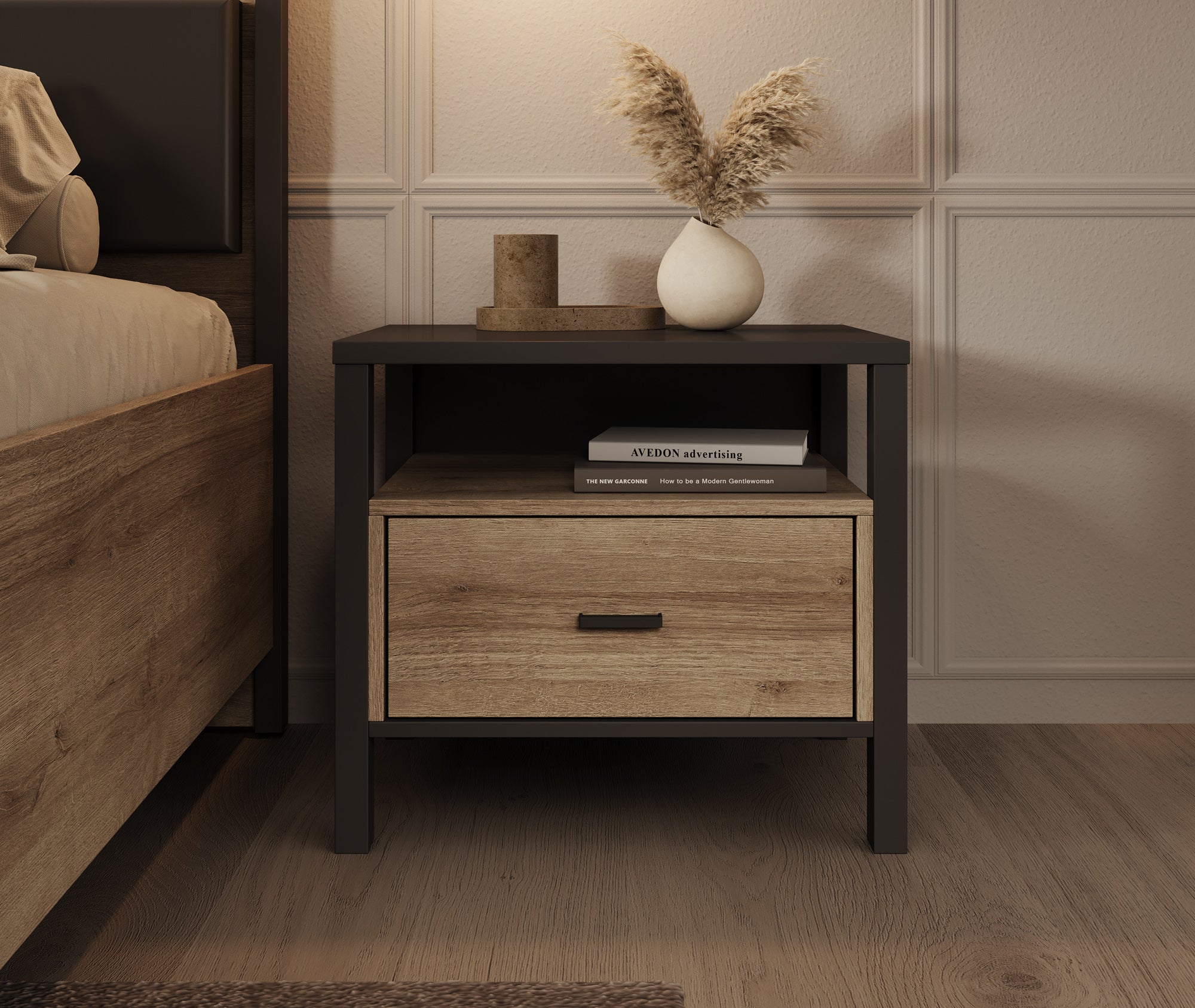 Honduras - Nachtkastje - Eiken