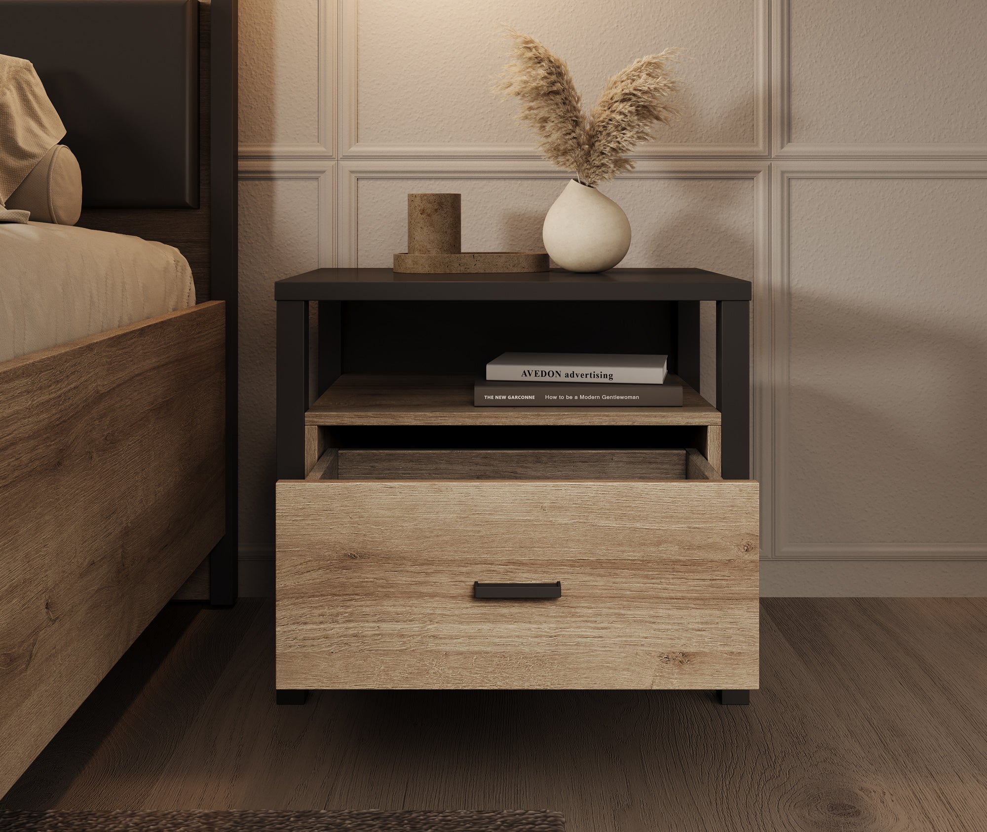 Honduras - Nachtkastje - Eiken