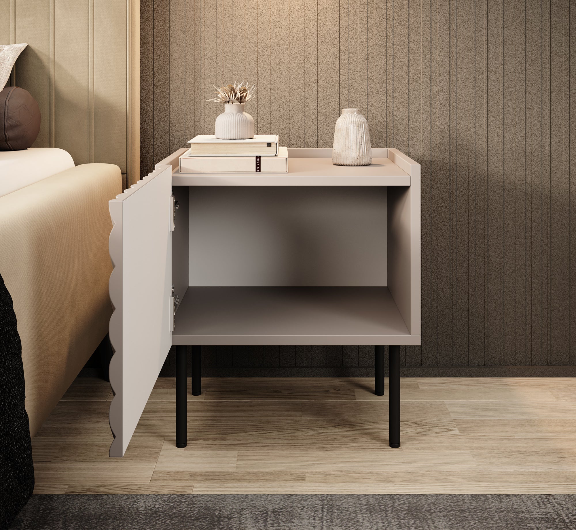 Laguna - Nachtkastje set van 2 - Beige