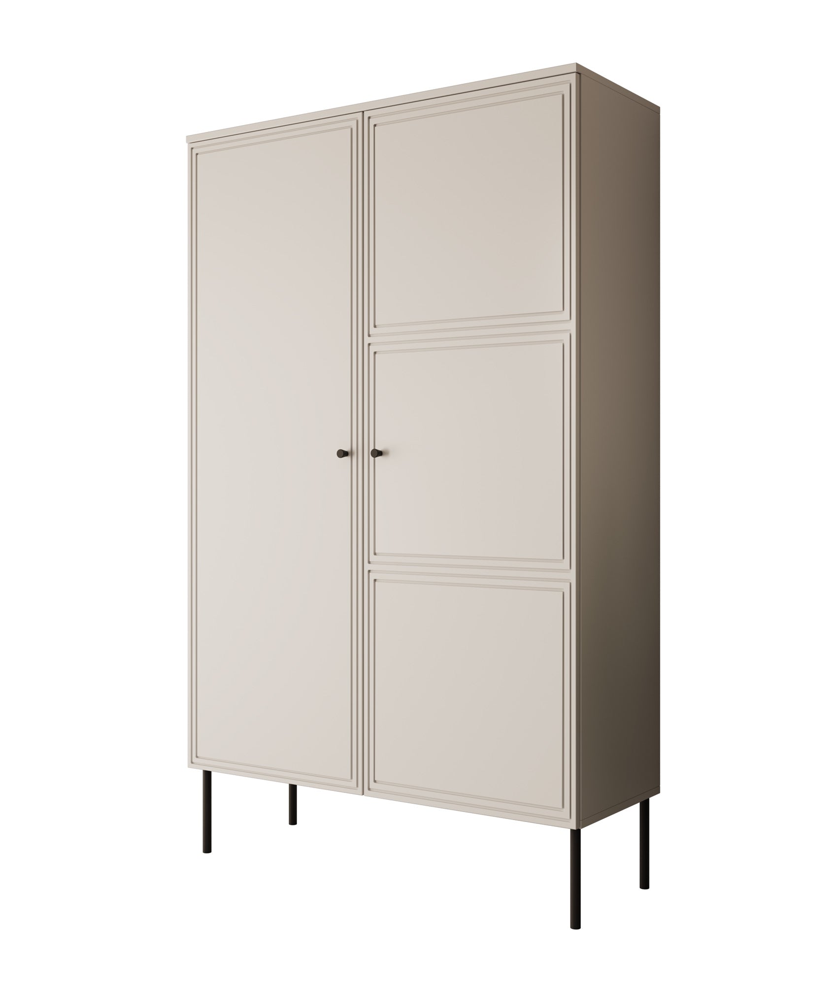 Pierson - Opbergkast - Wit - 100x39x166 cm