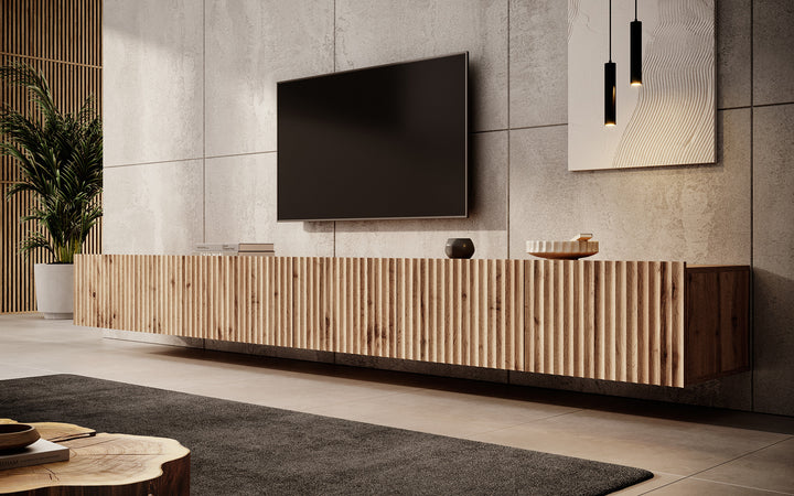 Pepinos - TV-Meubel - Eiken - 300 cm