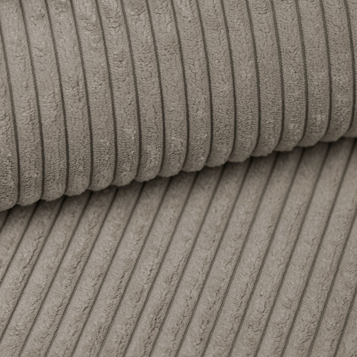 Cordoba - Hoekbank 3-zits met chaise longue - Ribstof bruin - Links