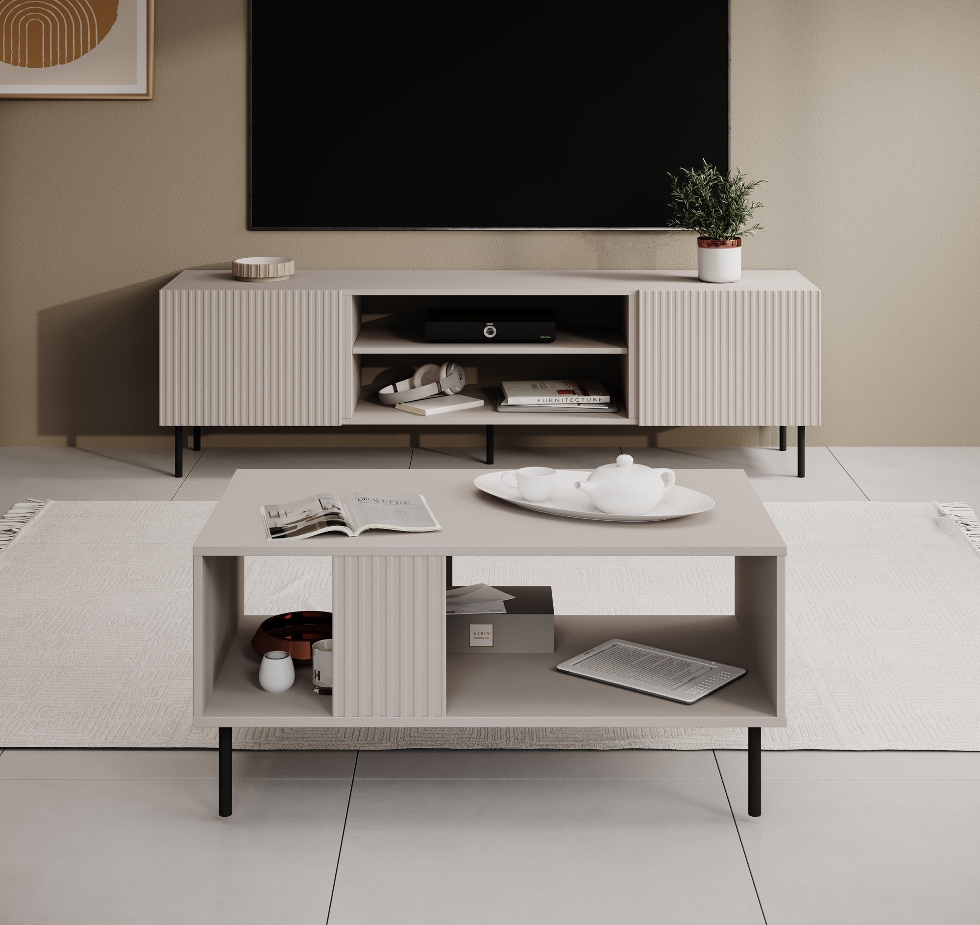 Alex - Salontafel - Beige