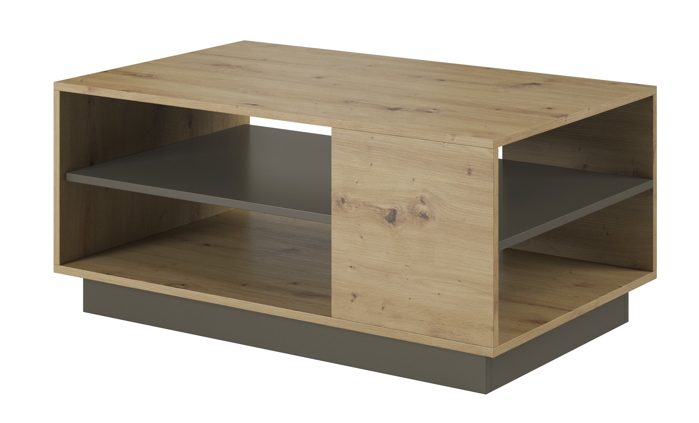 Ashley - Salontafel - Eiken/grijs