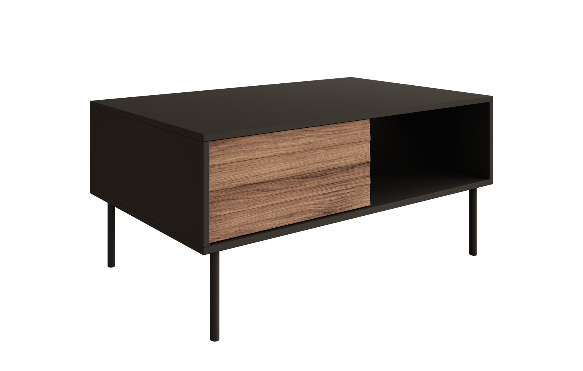 Cordoba 2 - Salontafel met opbergruimte - Zwart
