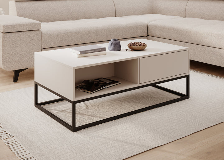 Delta - Salontafel met lades - Beige