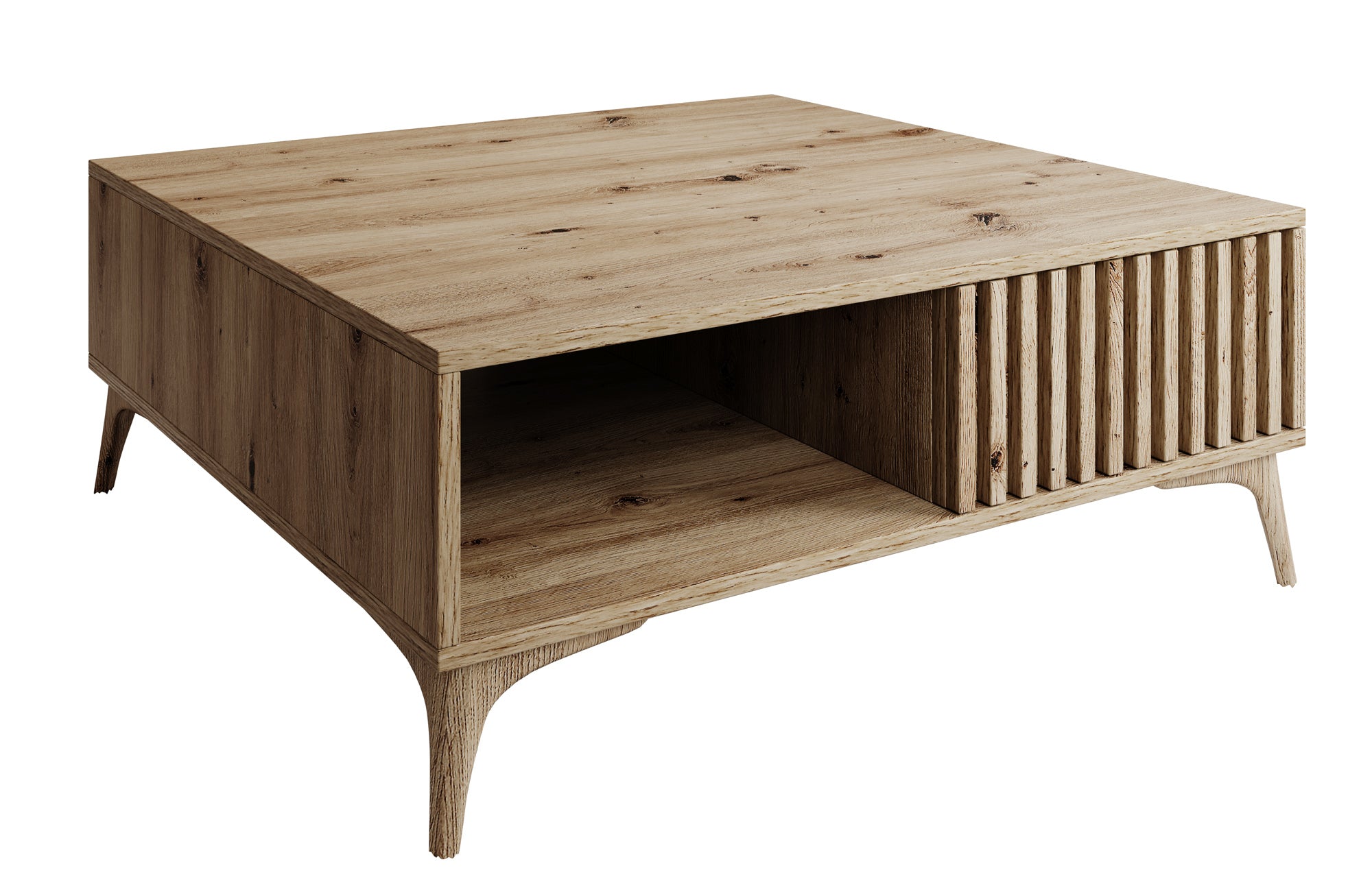 Evy - Salontafel met lade - Eiken