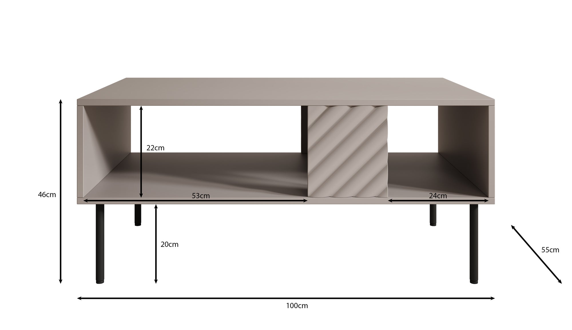 Laguna - Salontafel - Beige