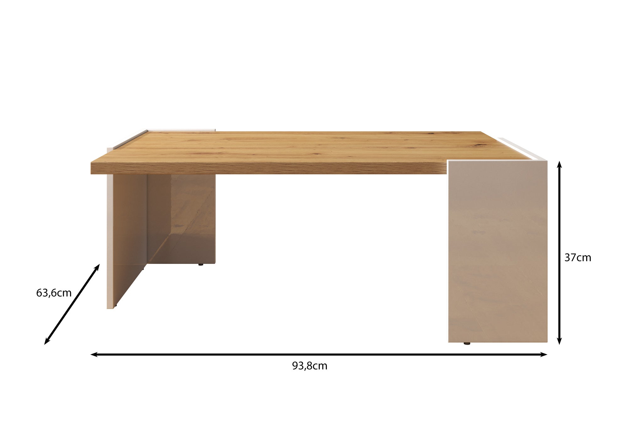 Madeline - Salontafel - Eiken