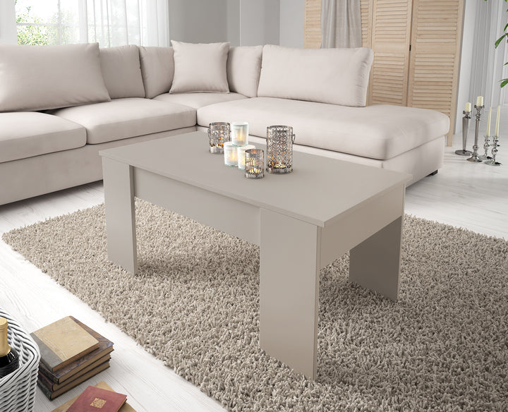 Malia - Salontafel met opbergruimte - Beige