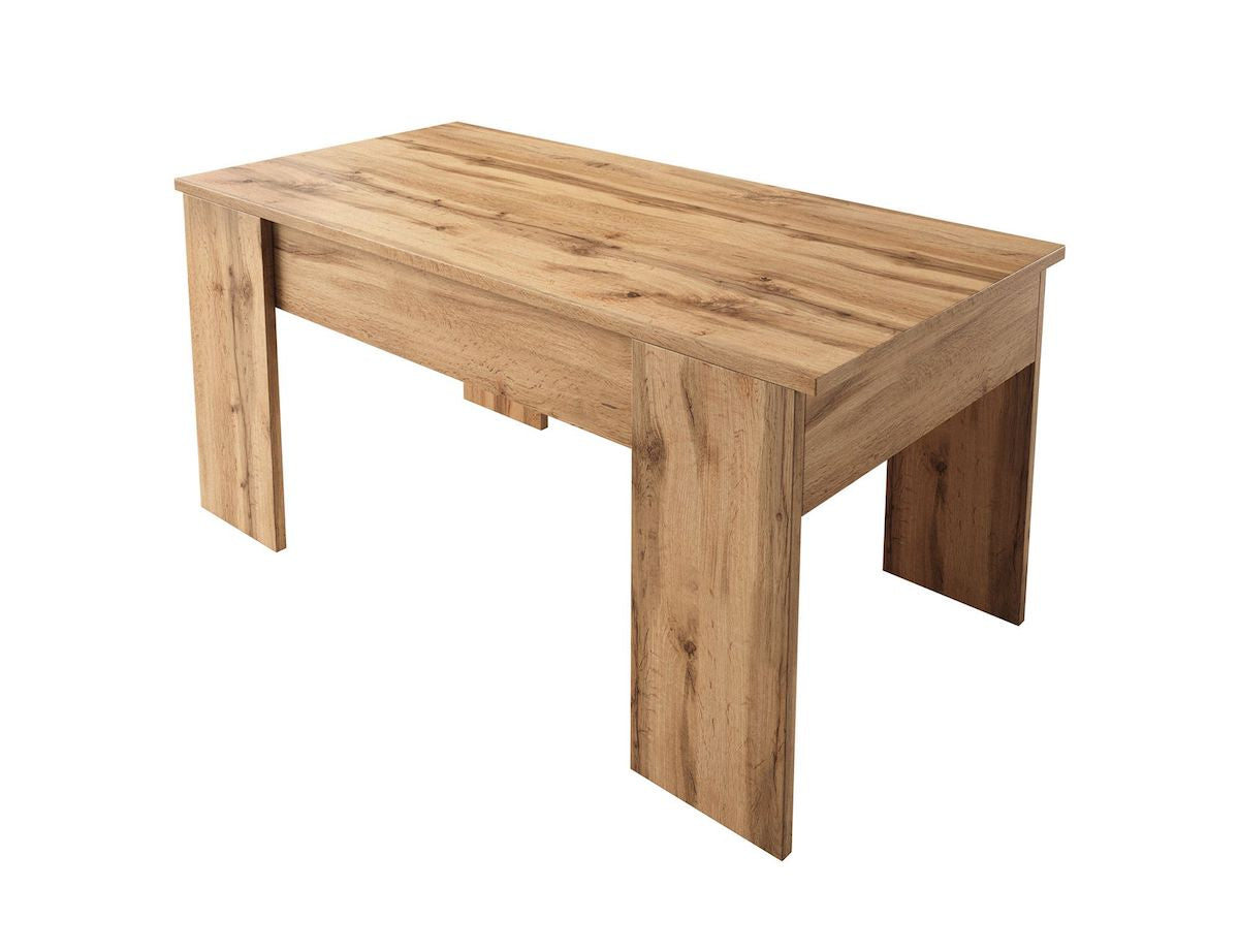 Malia - Salontafel met opbergruimte - Eiken