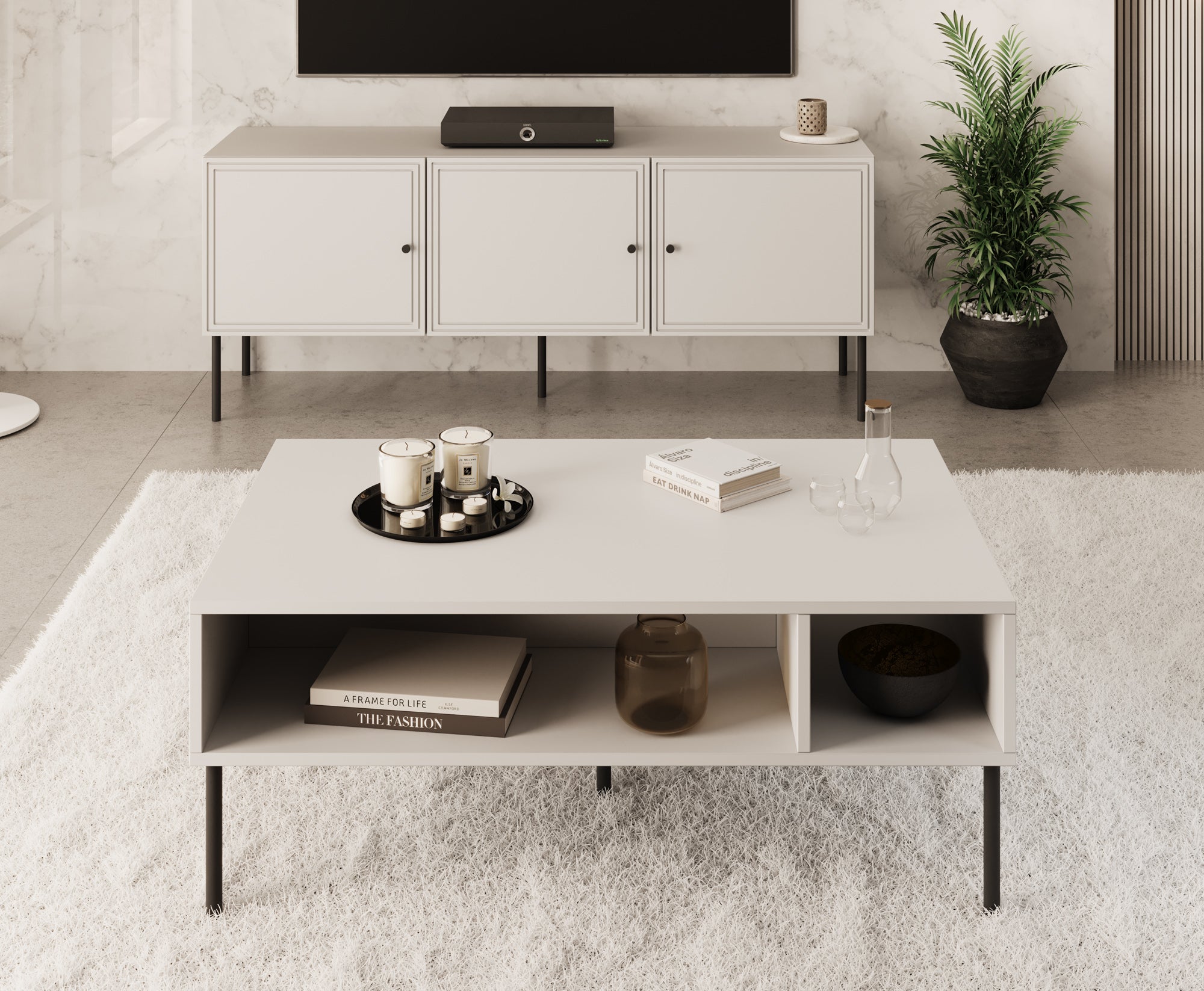 Pierson - Salontafel - Wit