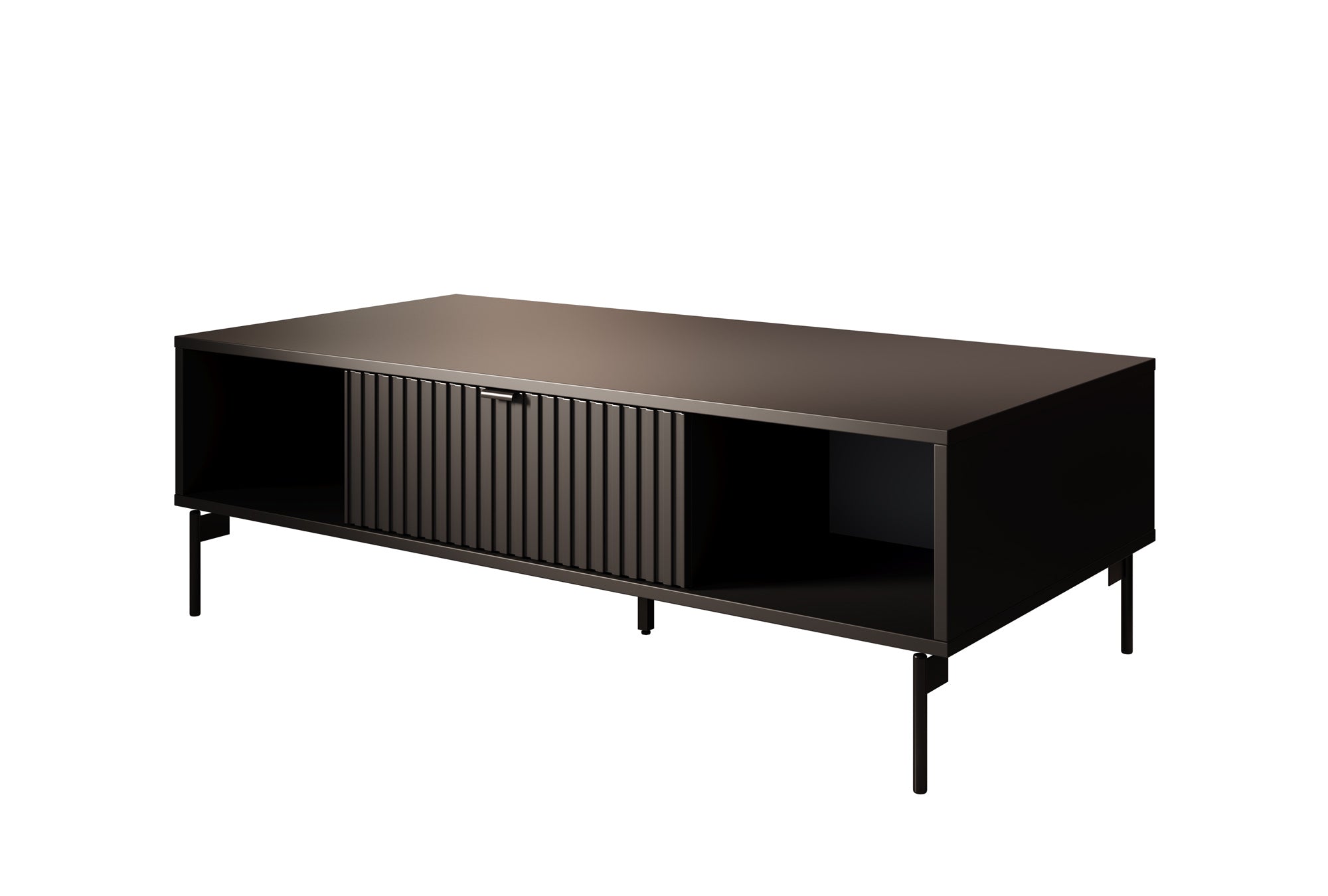 Silvona - Salontafel 2 lades - Zwart