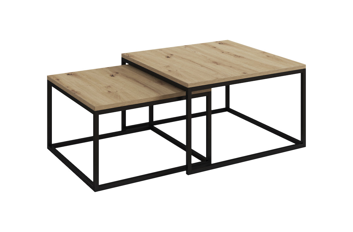 Styler - Salontafel set van 2 - Licht eiken
