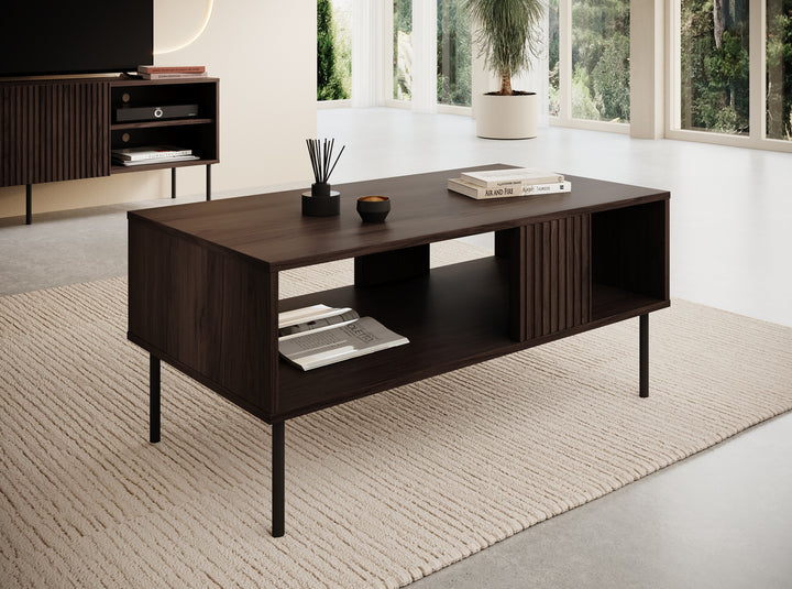 Targatal - Salontafel - Donkerbruin