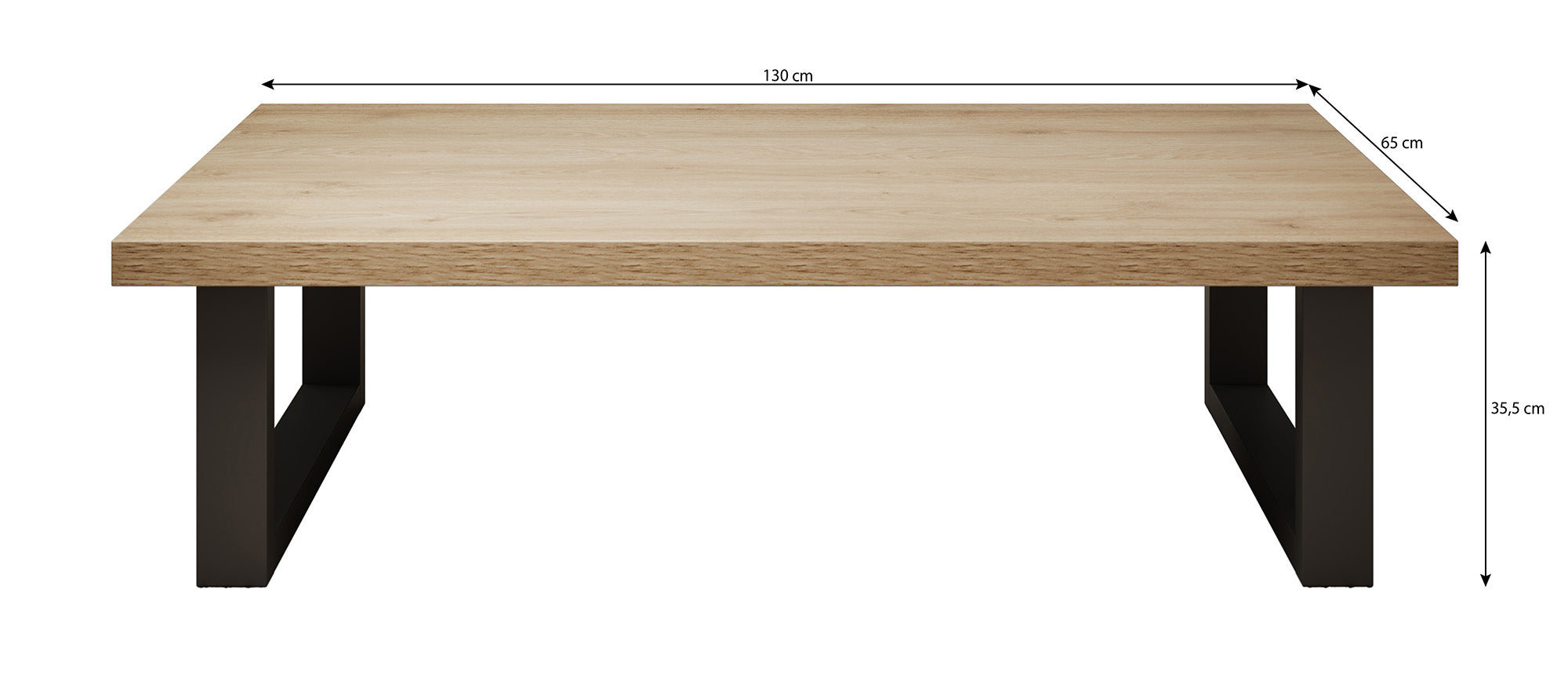 Vince - Salontafel - Zwart