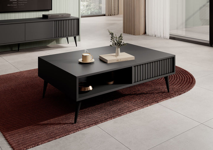 Winq - Salontafel 2 lades - Antraciet