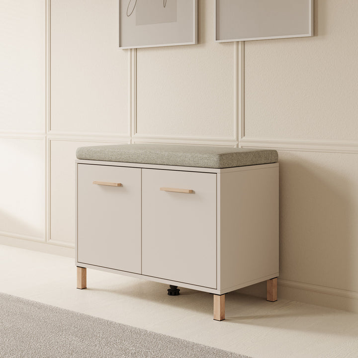 Bahia - Schoenenkast met 2 vakken - Beige