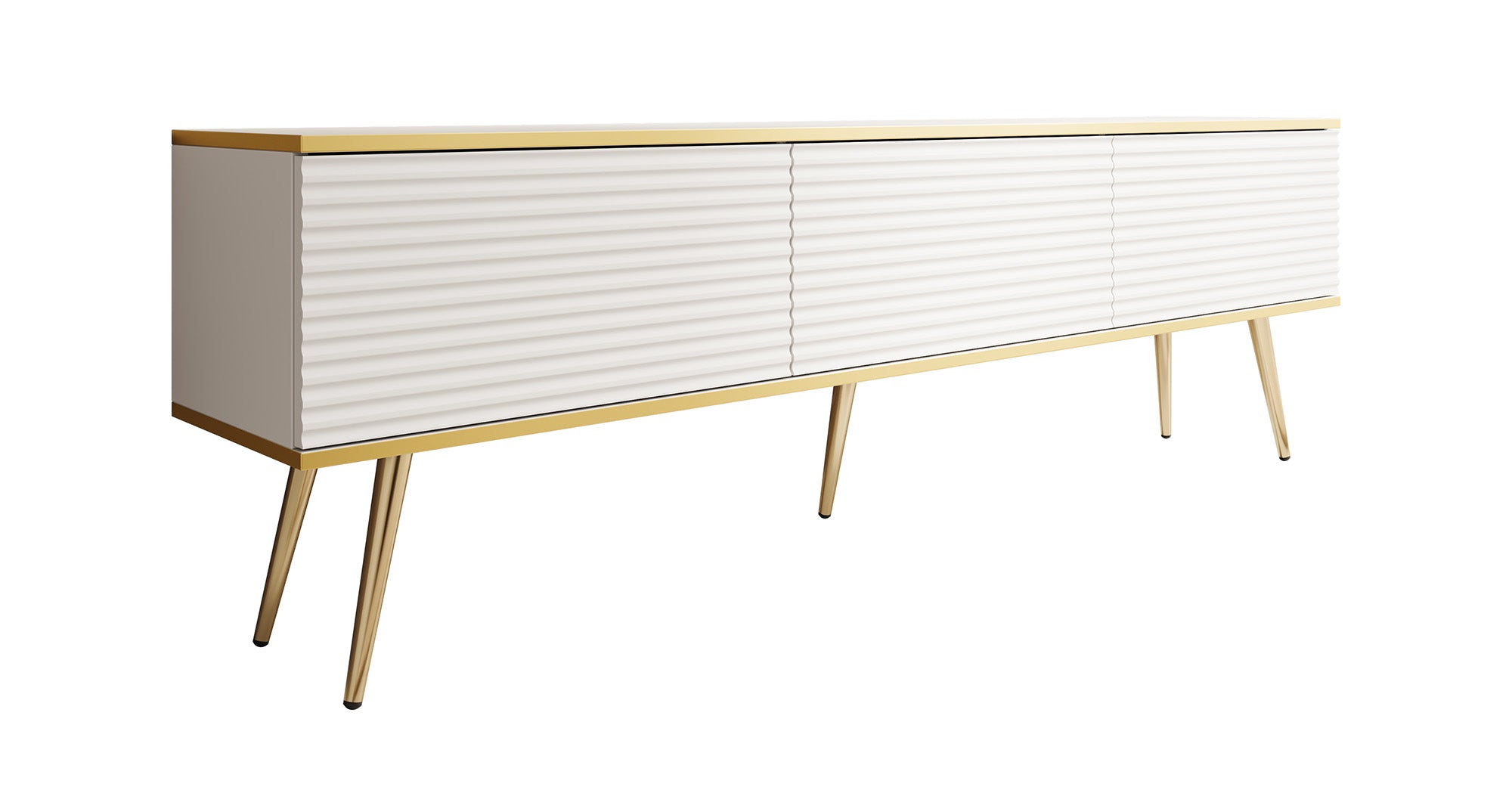 Orleans - TV-Meubel staand - Wit  - 175 cm