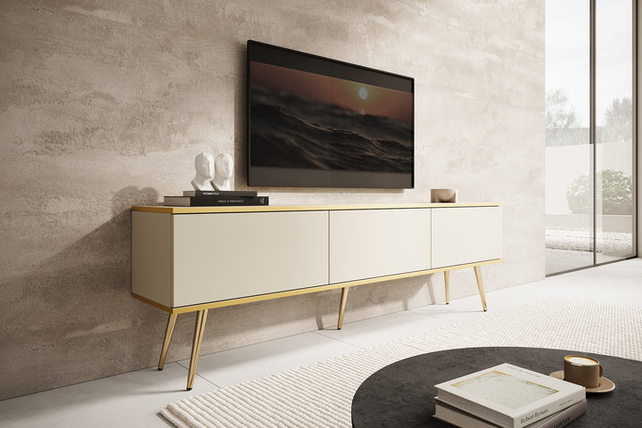 Orleans - TV-Meubel staand - Zwart  - 175 cm