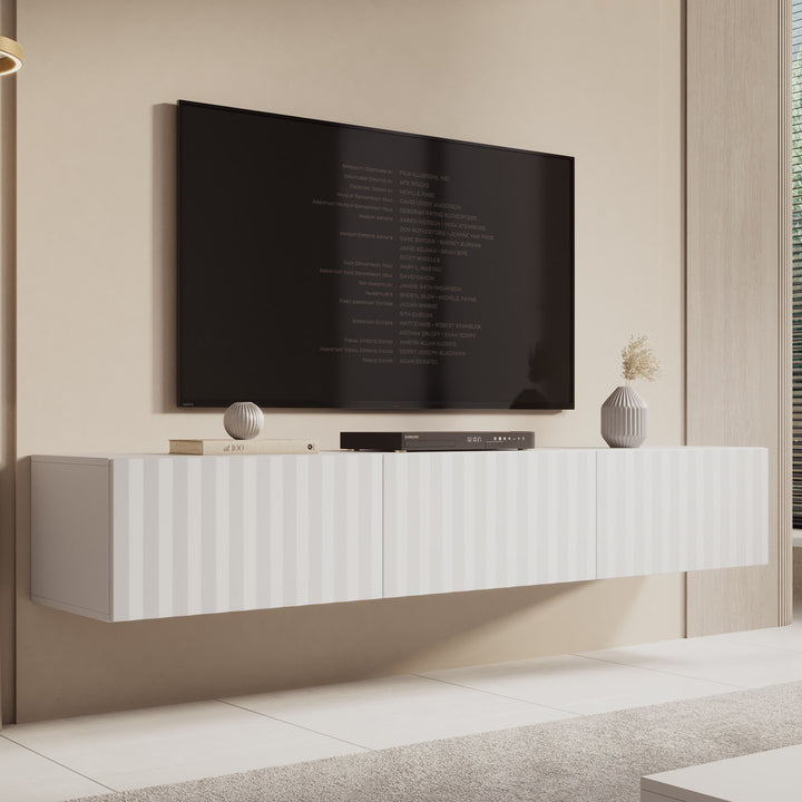 Angelina - TV-Meubel - Wit - 192 cm
