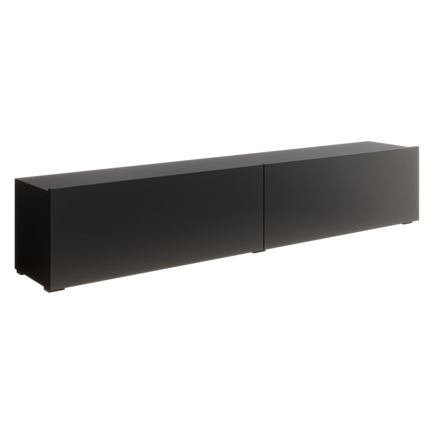 Asilento - TV-Meubel - Mat zwart - 180 cm
