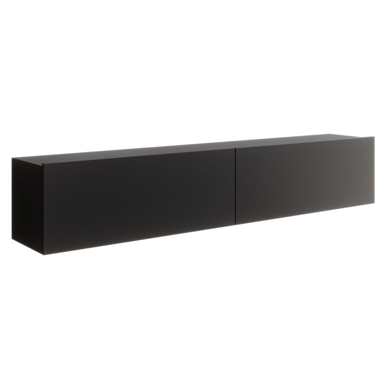 Asilento - TV-Meubel - Mat zwart - 180 cm