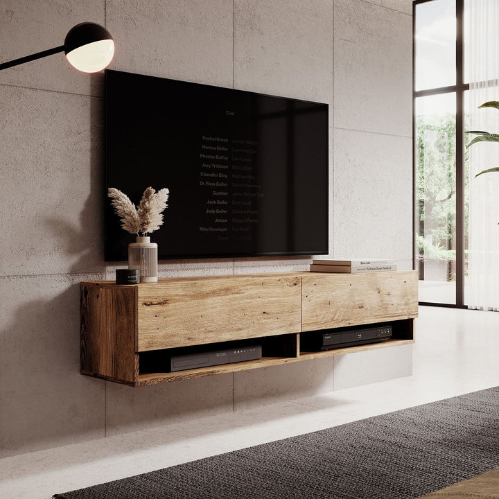 Asino - TV-Meubel  - Kastanje  - 140 cm