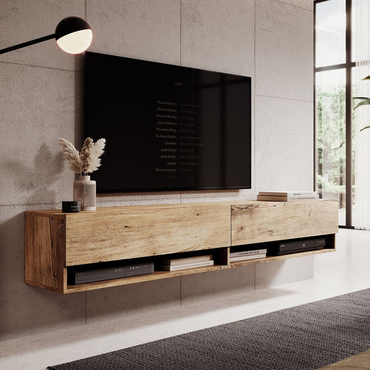 Asino - TV-Meubel  - Kastanje  - 180 cm