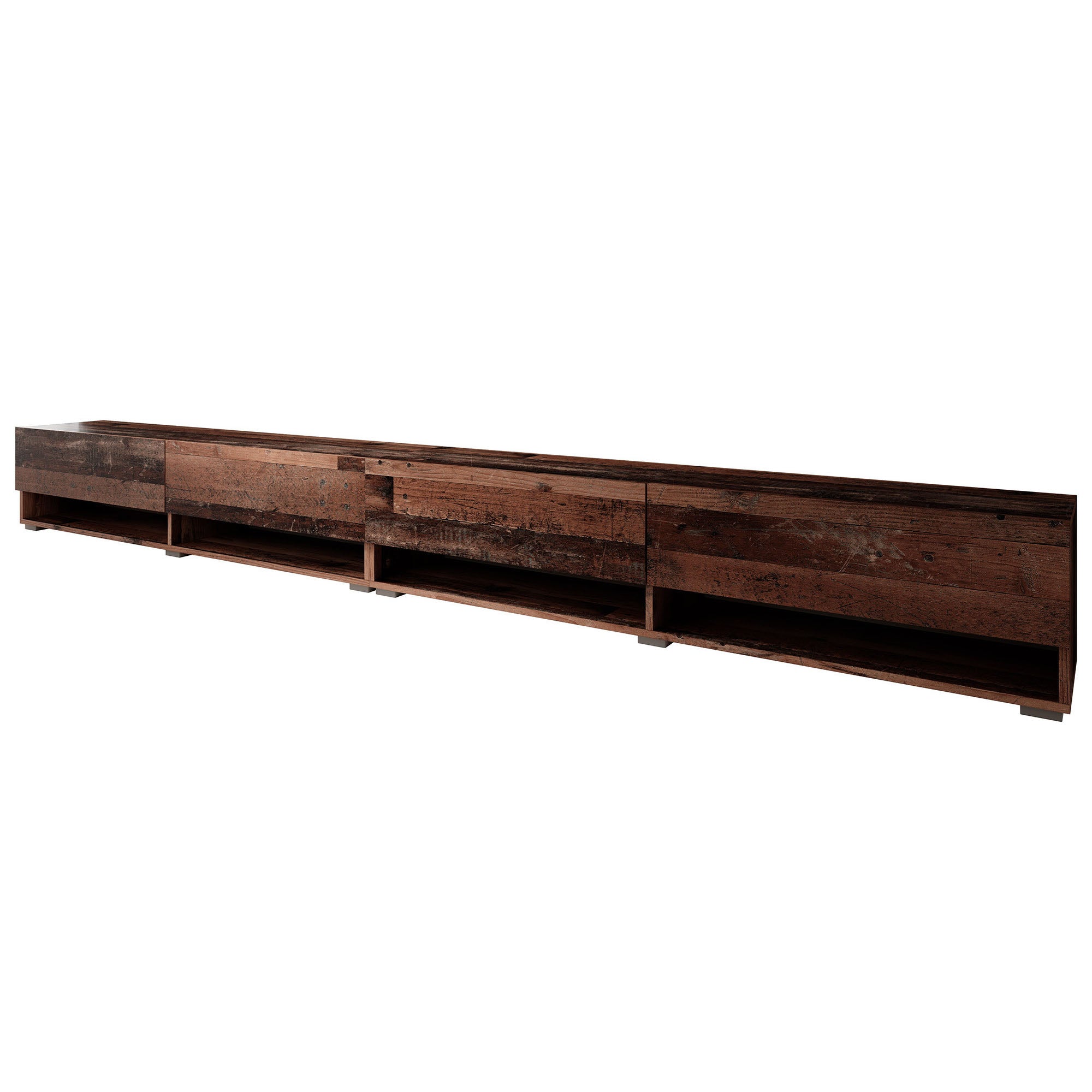 Asino - TV-Meubel  - Old wood  - 280 cm