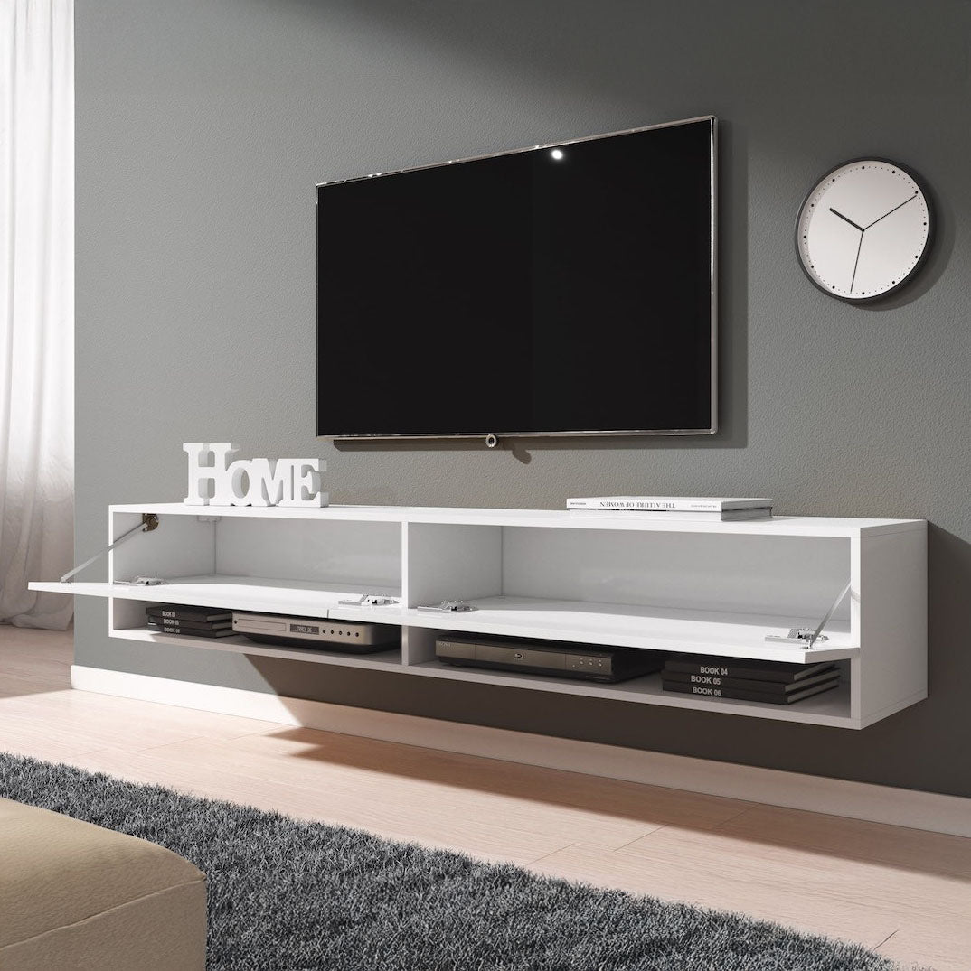 Asino - TV-Meubel  - Wit  - 180 cm