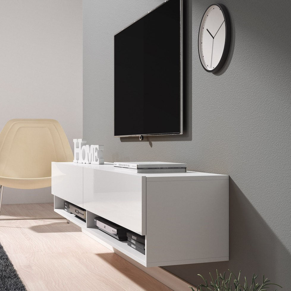 Asino - TV-Meubel  - Wit  - 180 cm