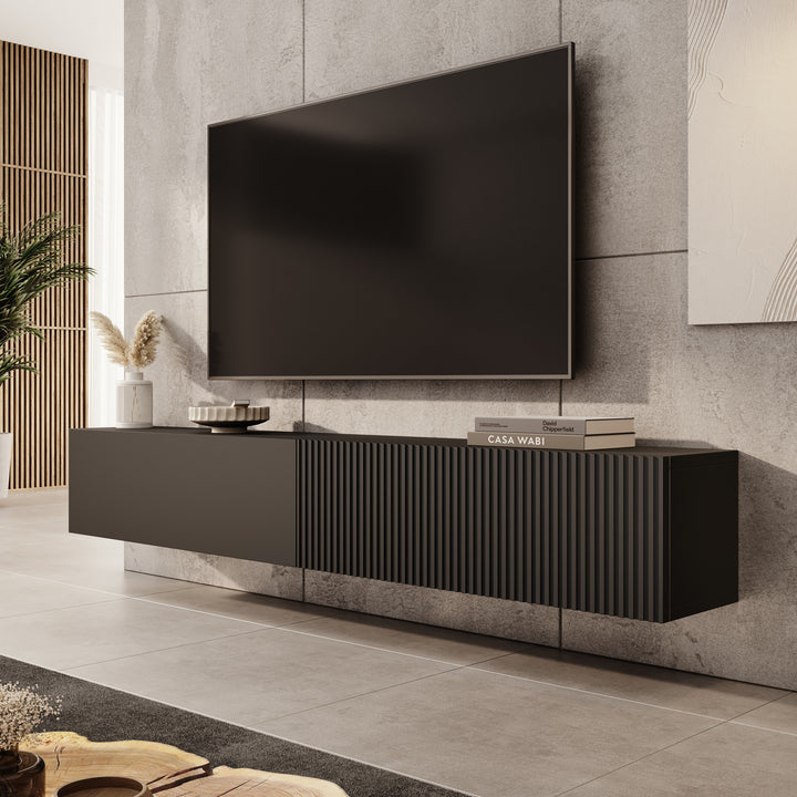 Caius - TV-Meubel - Zwart