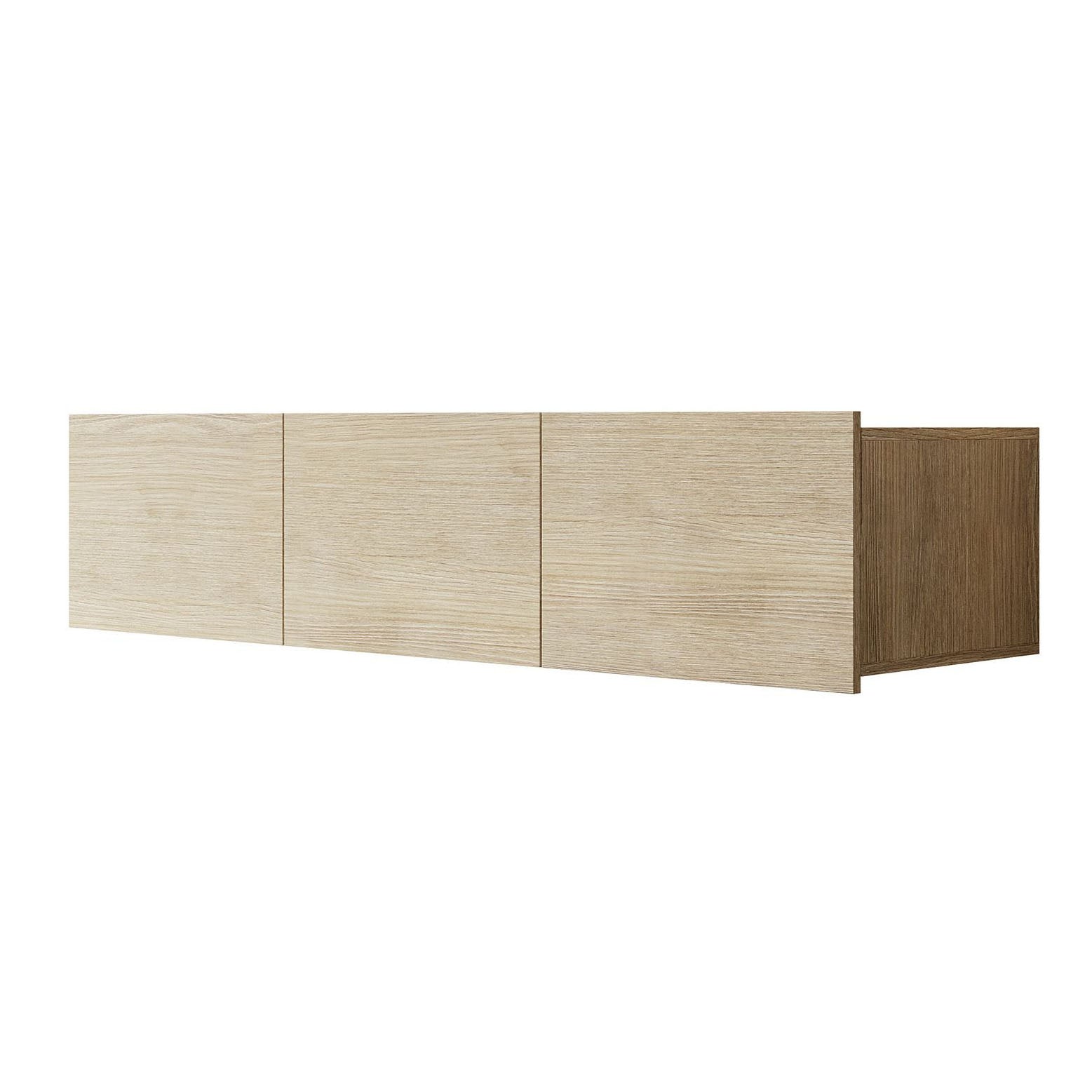 Calabas - TV-Meubel met 3 deuren - Eiken - 150 cm